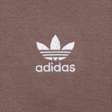 Adidas Originals Damska koszulka z 3 paskami 2025, dzianinowa koszulka z krótkim rękawem i okrągłym dekoltem TJD4570