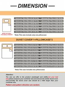 2/3pcs Flower Printing, Small Floral, Leaves, Cotton Anti-Pilling, Girls, Students, Fresh And Simple, Super Soft, Lovely, Four Seasons, Sanding Quilt Cover, Home Bedding, Kit, Excluding Quilt Core,Twin Queen King - Pastel Green - View 3