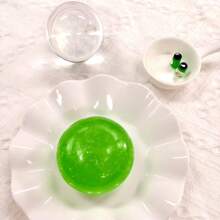 Green Apple Squishy Stress Relief Toy, Slow Rebound, Ultra Soft, High-End Design, Suitable For Office Use, Ideal Birthday, Easter Or Party Gift - Multicolor - View 3