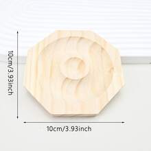 1 Pc Versatile Wooden Bangle And Bracelet Display Tray, Perfect For Showcasing Your Unique Jewelry Collection, Convenient And Stylish Display Solution, Avoid Monotonous Arrangements, Freely Combinable Design For Creative Staging, Ideal Bead Display Tray For Craft Enthusiasts, Elegant Wooden Bracelet Display Stand, Perfect DIY Photography Prop For Captivating Visuals, Enhance Your Home Decor With This Functional And Aesthetic Display Tray, Great For Holiday Gift Presentations And Special Occasions.