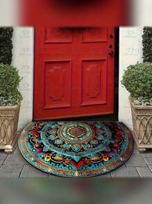 Tapete Shag Moderno de Cristal Céu Meia-Lua Marroquino com Apoio Antiderrapante, Lavável em Máquina, Resistente a Manchas, Pelo Médio - Padrão de Seta da Moda, Adequado para Corredor, Entrada, Quarto e Hotel