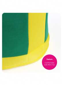 Adult Irish Priest Costume – St. Patricks Day Fancy Dress Outfit | Clergy Costume - Green - View 3