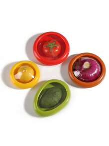 Bộ 1/4 hộp đựng trái cây và rau củ trong suốt, hộp đựng trái cây và rau củ tươi trong tủ lạnh có nắp, hộp đựng thực phẩm tươi, dụng cụ giữ trái cây tươi, hộp đựng thực phẩm, hộp đựng thực phẩm tủ lạnh có thể tái sử dụng, phụ kiện nhà bếp - Nhiều màu - Xem 1