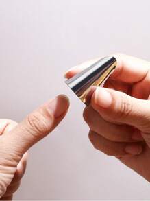 1 Stück multifunktionales Edelstahl Handschutz Schälwerkzeug, Küchen Anti-Schnitt Bohnen und Garnelen Schäler-Gadget, Schälwerkzeug für grüne Bohnen/Wassernüsse/Meeresfrüchte, Haushaltskoch Fingerschutz, praktisches Küchen-Gadget Geschenk zum Muttertag