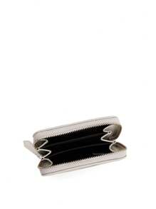 FOREVER FOR YOU 女士拉链零钱包迷你钱包硬币包卡包女士钱包迷你钱包钱包卡包钱包 - 灰色 - 查看 6