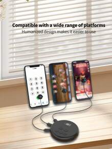Smart Screen Clicker Game Assistant - Live Streaming Assistant/Clicker Screen Clicker Large Screen Phone Automatic Connection Device Live Streaming Assistant Touch Screen Mute Clicker Connection Device Efficient Click Game Loop Speed Click Fully Compatible With Android, Apple And Other Universal Models