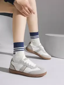 2026 New Women's Flat Casual Sneakers - Multicolor - View 3