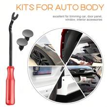 620pcs Car Retainer Clip Tool Kit, Universal Car Retainer Fastener Tools Set, Auto Retainer Clip Kit For Bumper Door Trim Panel, Car Accessories Universal Car
