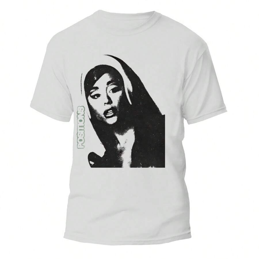 Men's White Casual T-Shirt 100% Cotton - 白色 - 查看 1