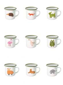 1 件定制名字个性化礼品白色搪瓷杯，特殊场合的独特礼物，个性化照片咖啡杯，定制露营杯，定制圣诞礼物，个性化周年纪念照片杯，送给家人、朋友和宝宝的完美礼物，个性化万圣节搪瓷杯，定制马克杯，定制咖啡杯 - 白色 - 查看 15