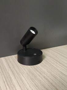 1個無線三色可調光壁燈（附開關）ABS材質 USB充電式 內建大容量電池 觸控定時 遙控控制 聚光壁燈 洗牆燈 繪畫燈 床頭夜燈 樹燈 閱讀燈 辦公護眼燈 適用於客廳臥室廚房照明 - 彩色 - 查看 4
