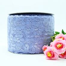 VEN003 "Elegant Lace: Delicacy That Transforms Your Creation" - Lilac Purple - View 2