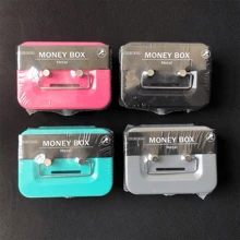 1pc Metal Keylock Storage Box, Money Box, Adult Deposit Box, Coin Deposit Box, Adult Deposit Box, Deposit Box, Cash Register - Multicolor - View 10