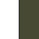 White / Olive Green