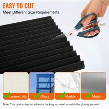 Acoustic Foam Panels 52 Pack 1 Inch Soundproofing For Studio Walls And Ceilings - Black - View 4