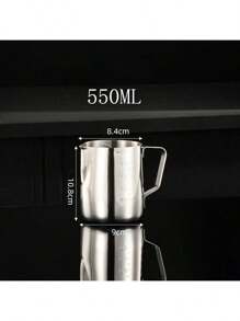 不锈钢拿铁艺术壶，加厚泡沫牛奶起泡壶，重返校园