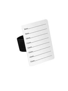1pc Lash Extension Tray, Glue Pad, Acrylic Lash Extension Board, Pad, Lash Extension Auxiliary Tools