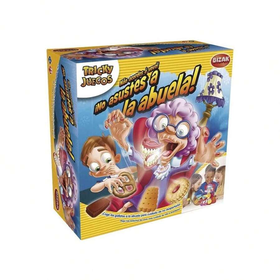 Juego No Asustes A La Abuela, Coge Las Galletas Sin Que Se Despierte ✅ Entrega 24/48h a España (península) - Juegos de Mesa Divertidos - Juegos de Mesa para Niños - Bizak - Ref. 30692465 - Multicolor - Ver 1