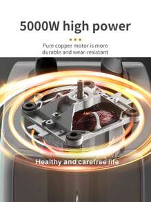 SOKANY 1 Stück SOKANY Multifunktions-Mixer, 2,5L Fassungsvermögen, Kupfermotor, 9-stufig einstellbar, scharfe Klingen, mischen gleichmäßiger und gesünder, geeignet für Küche, Restaurant, Zuhause, einfach zu reinigen, bequem zu benutzen, einfache Bedienung, kann als Geschenk zu Feiertagen verwendet werden