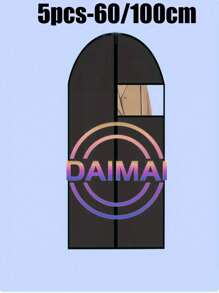 DAIMAI 品牌/开斋节母亲节 1 套防尘罩袋，适用于衬衫、西装、连衣裙、外套、便携式防尘服装袋、卧室、衣柜、壁橱、家庭、宿舍收纳袋，用于存放重要衣服、季节性服装、国王生日礼物