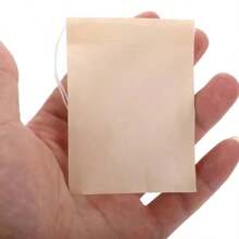 100Pcs Disposable TeaBags With String Household Filter Bag For Coffee Foot Bath Natural Wood Pulp Paper Spice Filters Teabag