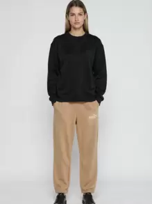 Puma ESS+ Embroidery Sweatpants FL - Prairie Tan - View 1