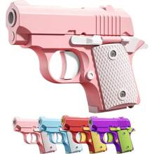 Kids Toy Gun - Pocket-Sized M1911 - Mechanical Linkage - Auto Recoil - Mini Handgun - Birthday Gift - Easter Gift - - Christmas Gift - Perfect Gift, Gun, Squirt, Gun Toy Kids, Mini Toy Gun, Squirt Gun, Fidget Toy Gun, Toy Gun, Guns, Bb Gun, Toy Gun>Over 14 Years, Gun Pen,Gun Holder,Rubber Gun,Hot Gun,Gun,Toy Gun,Airsoft Gun - 粉紅白 - 查看 1