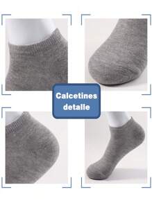 Calcetines Cortos para Hombre, Calcetin Hombre - Pack Sorpresa de Colores Neutros - Suaves, Cómodos y Perfectos para Uso Diario y Deportivo - Multicolor - Ver 2