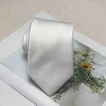 1pc Men's Solid Color Necktie, 8cm Width, Casual Slim Soft Business Wedding Party Tie