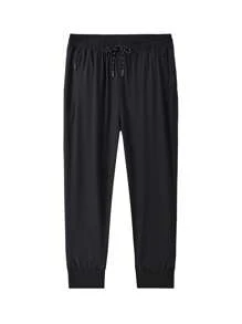 大码男士宽松休闲运动裤，显瘦效果，春季新品