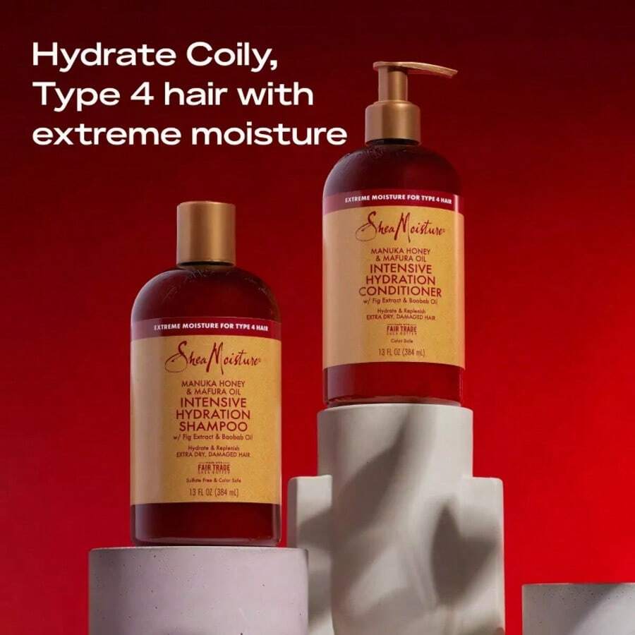 SheaMoisture Manuka Honey & Mafura Hair Oil Intensive Hydration Conditioner - 13 Fl Oz