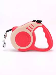 1 Piece Dog Leash Automatically Retractable Dog Walking Tool Dog Leash Pet Leash Color Blocking Bone Frosted Leash Portable Dog Leash Automatically Retractable Dog Walking Chain (Different Batches Do Not Affect The Use And Appearance)