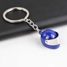 4pcs/1pc Customizable Stainless Steel Motorcycle Helmet Key Chain, Fashion Helmet Shaped Keychain, Engraved Name/Letter Pendant Keyring, Unique Gift For Bicycle Enthusiasts,Graphic Print