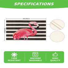 1pc/4pcs/6pcs Summer Decorative Placemats, Banana Leaf, Flamingo, Pineapple, Letter Linen Placemats, Stain-Resistant, Suitable For Home, Dining Room And Restaurant, Table Decor, Home Goods
