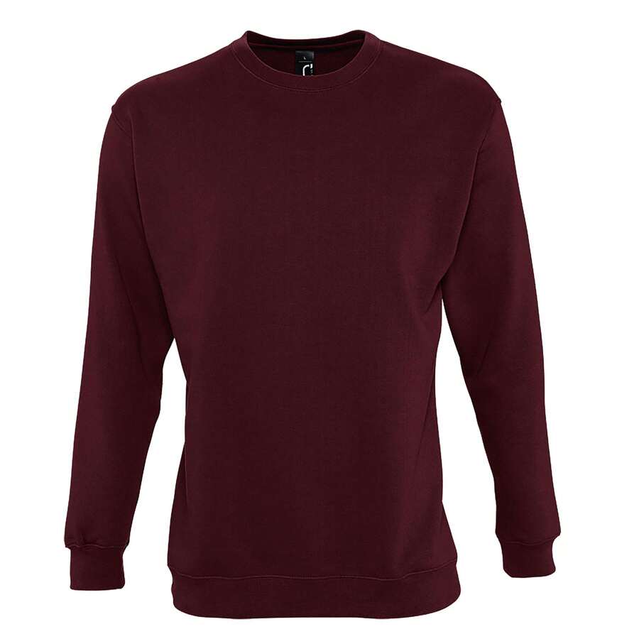 SOLS Unisex Sweatshirt (Burgundy) - Burgundy - View 1