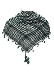 1 件薄款阿拉伯风格头巾，战术户外露营进口头巾