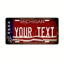 Custom Vintage Metal Plaque Sign - Personalized Text For Home, Cafe, Restaurant, Bar & Wall Decor - Durable, Dustproof & Waterproof, Universal Holiday Gift, No Electricity Required, 6"X12"