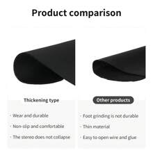 1 Pair Unisex Summer Beach Aqua Socks - Black - View 8