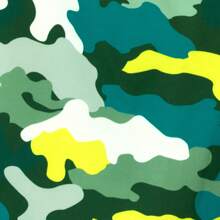 Harry Bear Camouflage Swim Shorts | Boys Swimming Trunks | Kids Swimwear - Green - View 2