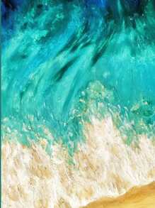 1 Pack Of 50pcs Oil Pastel Papers, Top Spiral Bound Sketch Book, Drawing Pad, Art Supplies For Adult Beginners And Artists,Mother's Day,Mom's Gift,Back To School,School Supplies