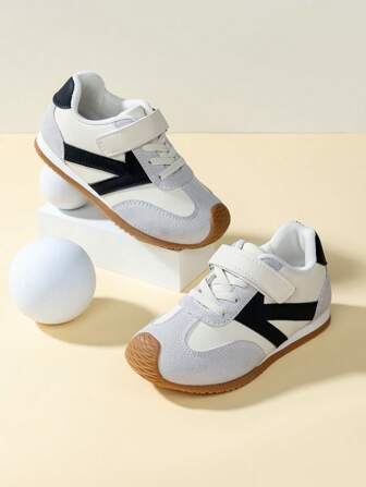Kids' Breathable Casual Sports Shoes, Boys And Girls Athletic Trainers