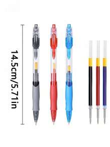 20/10/6/2pcs,Retractable Gel Ink Ballpoint Pen Set,Black/Red/Blue Ink Ballpoint Pen,Special Pen For Writing Exams,Design Fine Liner Pen For School, Office And Home Business Back To School