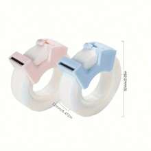 High Transparency PET Invisible Tape Cutter, Clear Writing Tape, Multifunctional Tool For Students, Office, Home Back To School