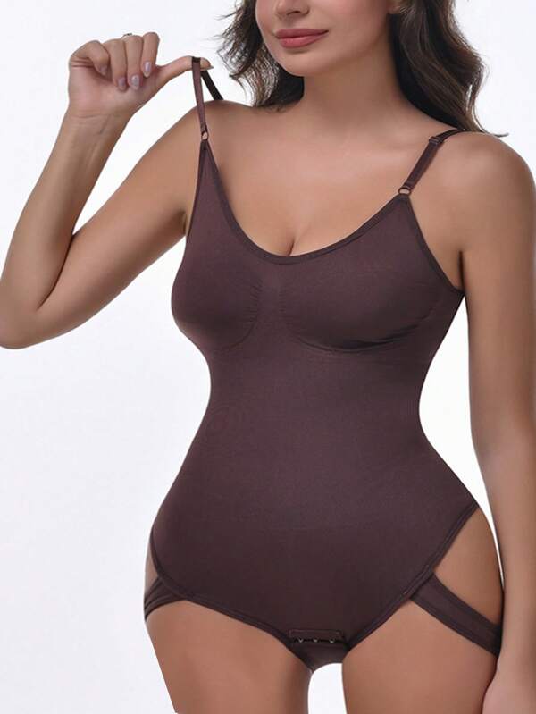 1 pieza Moldeador corporal completo para mujer, Faja de cintura, Mono postparto, Prenda moldeadora adelgazante