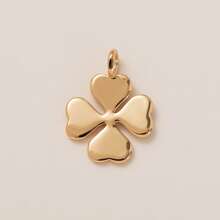 18K Gold Plated Charm Pendants For DIY Necklace & Bracelet, Copper, Lucky Symbols, Fashion Jewelry