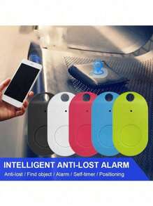 Etichetă de bagaj Bluetooth anti-pierdere, folosește această alarmă de pierdere a bagajelor pentru a te asigura că bagajul tău nu se va pierde niciodată. Este un accesoriu de călătorie indispensabil și esențial. Poți verifica locația bagajului tău în orice moment. Potrivit pentru prevenirea pierderii animalelor de companie. Previne pierderea bagajelor, genților, cheilor, dispozitiv Bluetooth anti-pierdere, localizator... (Fără baterie) Geantă pentru școală Accesorii școlare Lucruri școlare