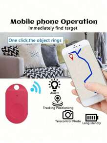 Etichetă de bagaj Bluetooth anti-pierdere, folosește această alarmă de pierdere a bagajelor pentru a te asigura că bagajul tău nu se va pierde niciodată. Este un accesoriu de călătorie indispensabil și esențial. Poți verifica locația bagajului tău în orice moment. Potrivit pentru prevenirea pierderii animalelor de companie. Previne pierderea bagajelor, genților, cheilor, dispozitiv Bluetooth anti-pierdere, localizator... (Fără baterie) Geantă pentru școală Accesorii școlare Lucruri școlare