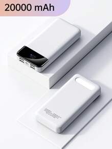 1 10000/20000/30000mAh Large Capacity Portable Power Bank, 22.5W Fast Charging, LED Power Display, Built-In Emergency Light, Type-C/Micro/USB Interface, Suitable For Charging Mobile Phones And Other Electronic Products, Portable Emergency Power Bank - Multicolor - View 15