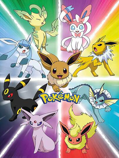 pokemon 5D DIY Diamant-Malerei-Set - Cartoon, Animation, Pokémon - Pikachu Familienporträt, runde Acrylkristalle, Leinwand-Bastelset, Diamantkunstmalerei, Heimwand-Dekoration, Diamantkunst, Sammler Favorit, ideales Geschenk für Familie und Freunde