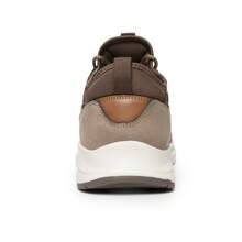 Men's Slip-On Lightweight Sneaker Breathable Walking Shoes - 棕色 - 查看 9